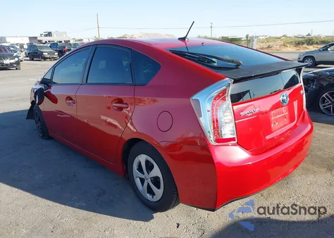 2014 Toyota Prius Four z USA, uszkodzony, nr VIN JTDKN3DU0E1752114